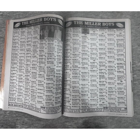 Tuff Stuff Magazine December 2003 Clinton Portis on the Cover Paperback - Picture 3 of 5